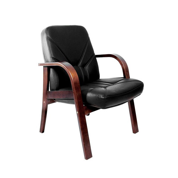 Verona D - кресло для посетителей в натуральной коже