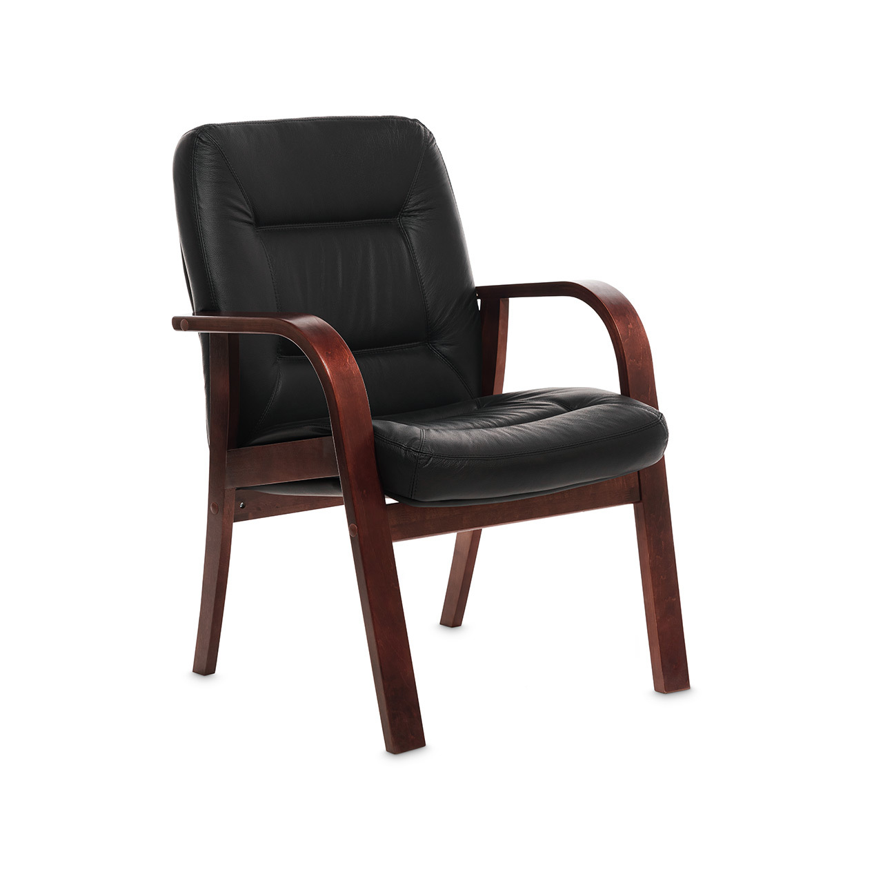 Senator D - кресло для посетителей в натуральной коже Senator D - кресло для посетителей в натуральной коже